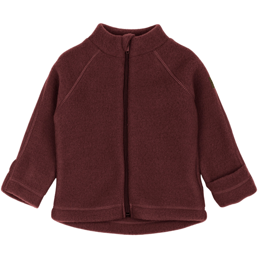 Mikk-Line Baby Uldjakke Uld Rum Raisin