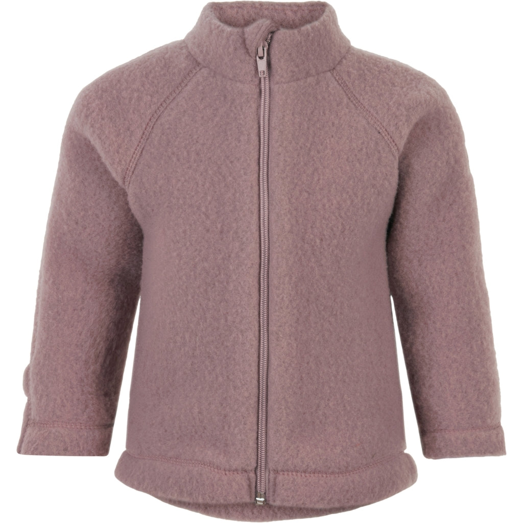 Mikk-Line Baby Uldjakke Uld Twilight Mauve