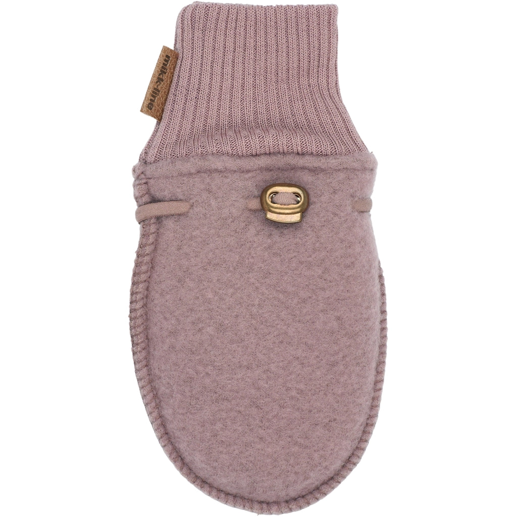 Mikk-Line Baby Uldluffer Uld Twilight Mauve