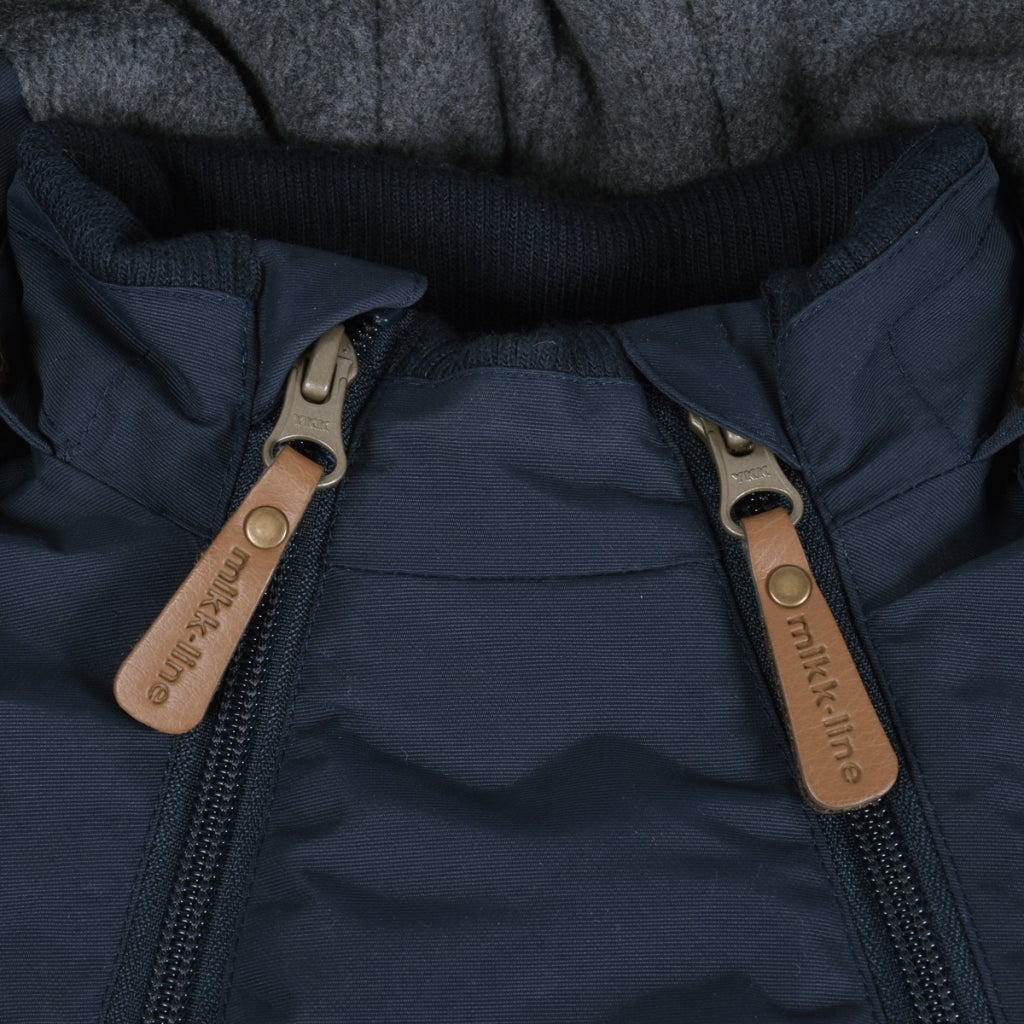 Mikk-Line Baby Vinterjakke Nylon Jakker Blue Nights