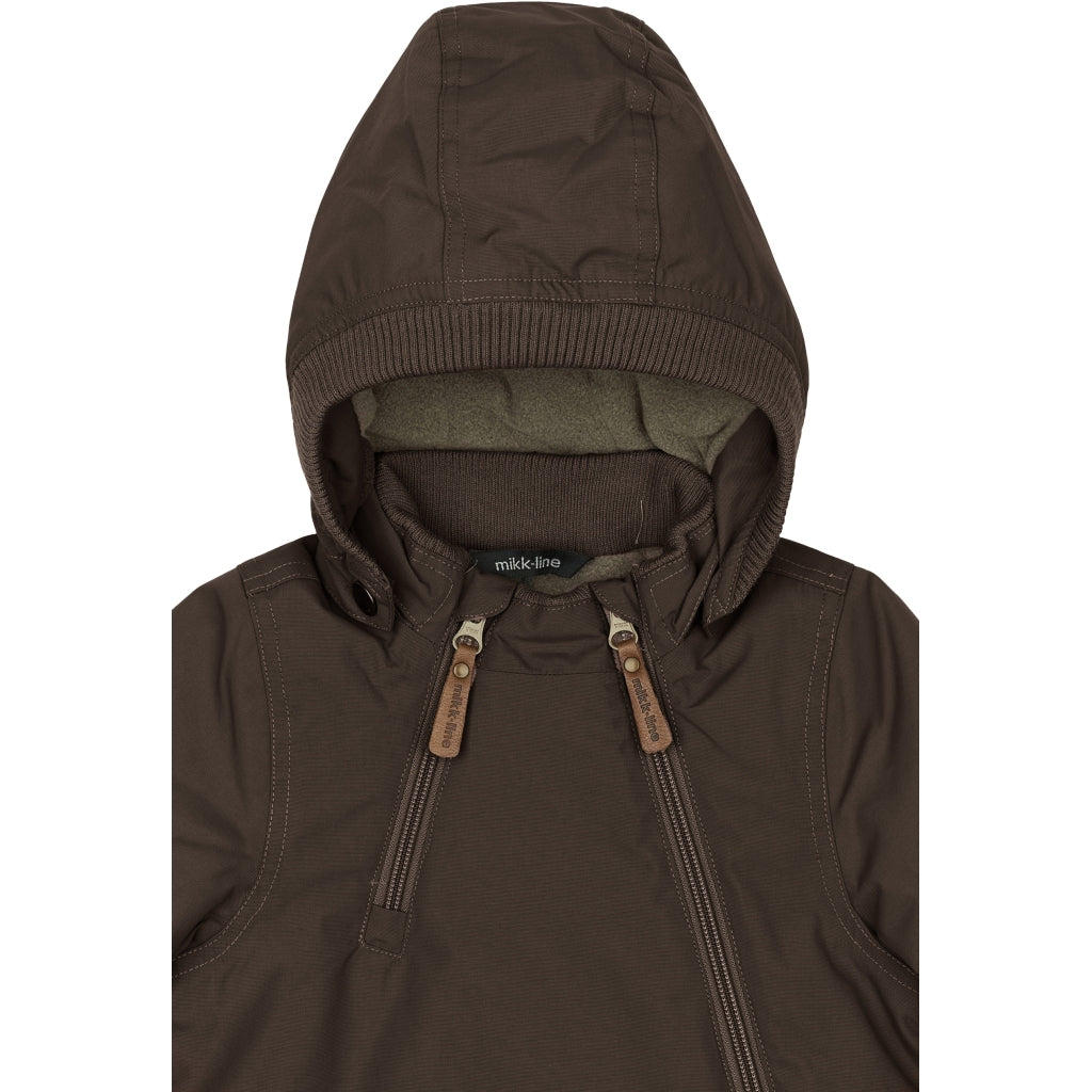 Mikk-Line Baby Vinterjakke Nylon Jakker Raisin