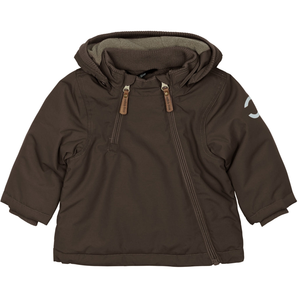 Mikk-Line Baby Vinterjakke Nylon Jakker Raisin