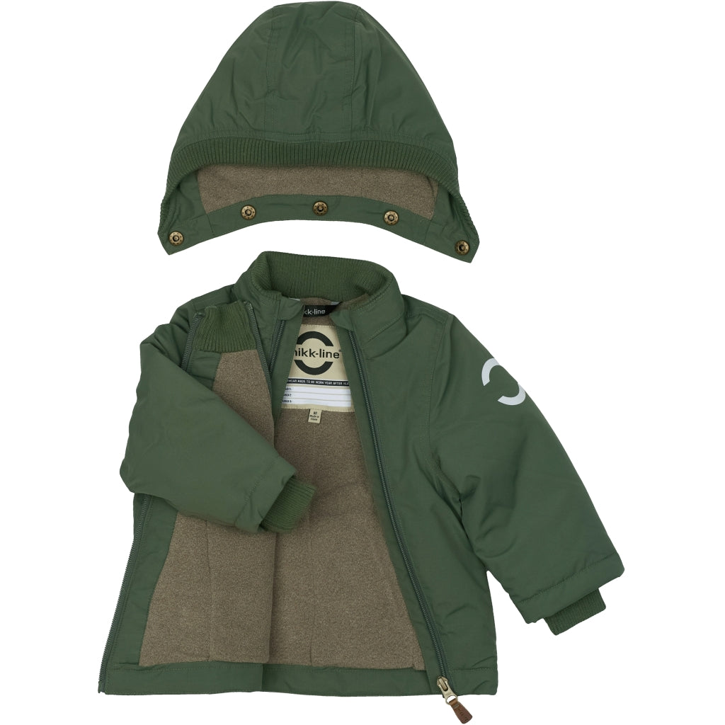 Mikk-Line Baby Vinterjakke Nylon Jakker Thyme