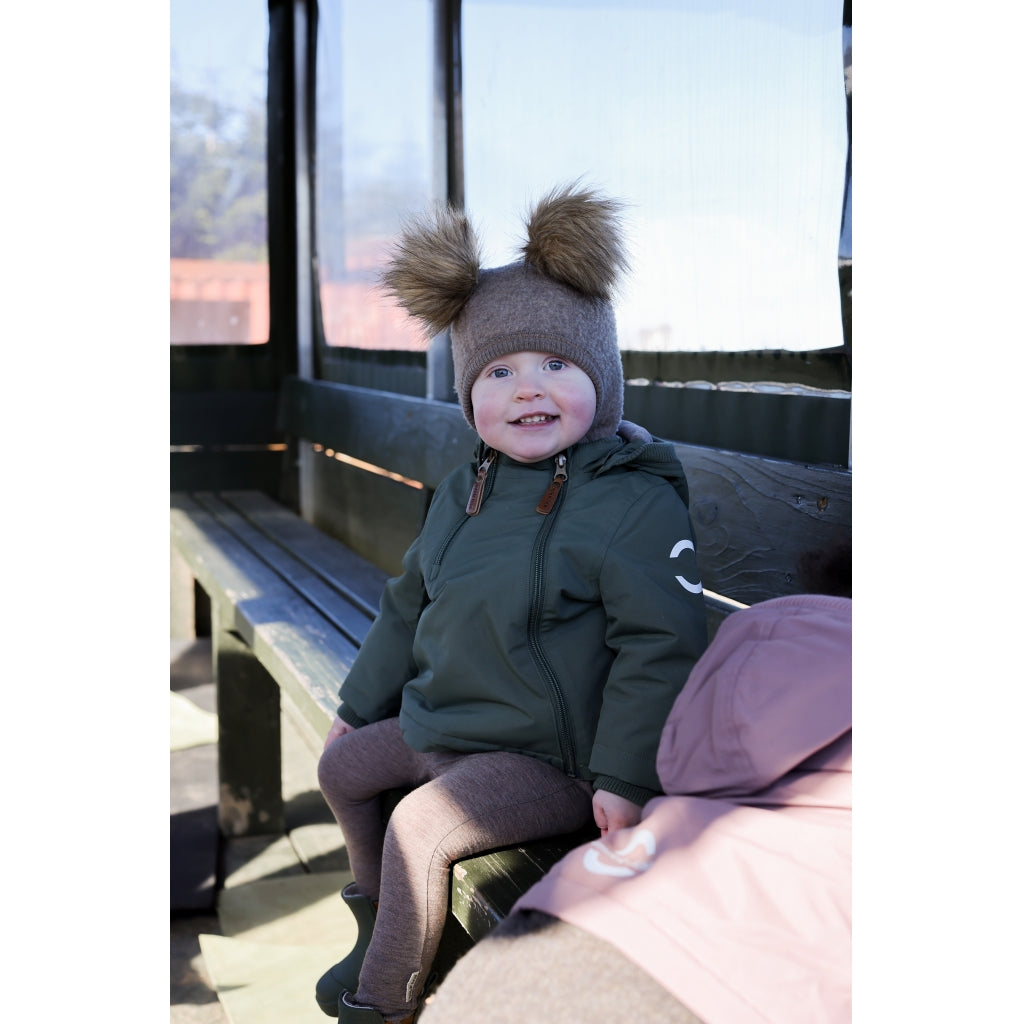 Mikk-Line Baby Vinterjakke Nylon Jakker Thyme
