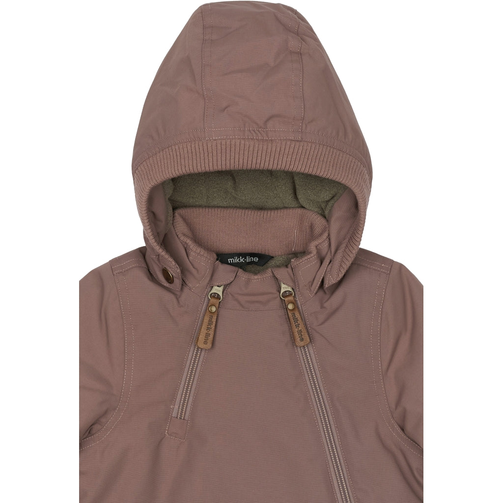 Mikk-Line Baby Vinterjakke Nylon Jakker Twilight Mauve