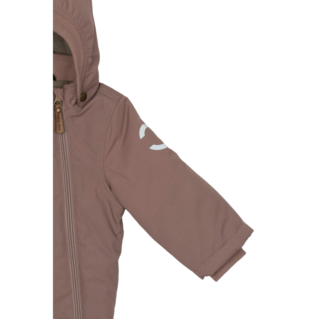 Mikk-Line Baby Vinterjakke Nylon Jakker Twilight Mauve