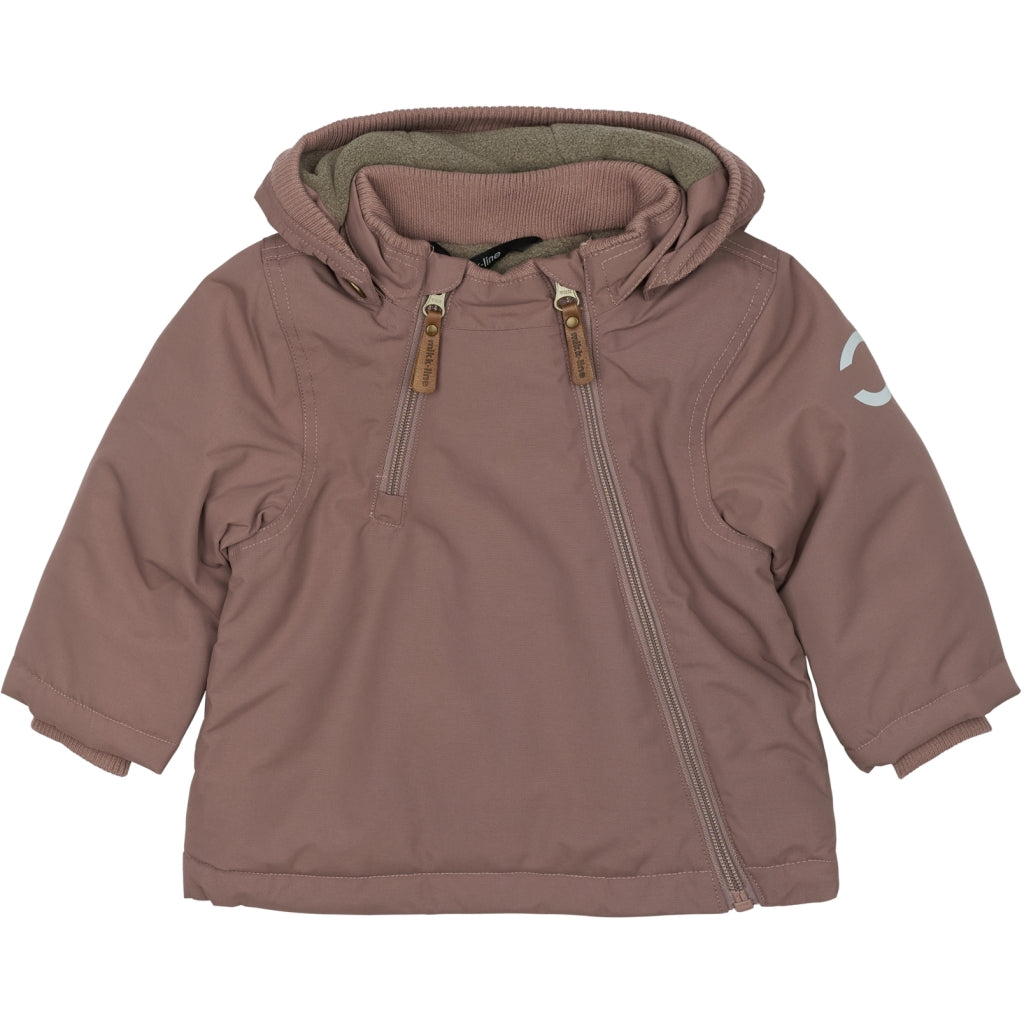 Mikk-Line Baby Vinterjakke Nylon Jakker Twilight Mauve