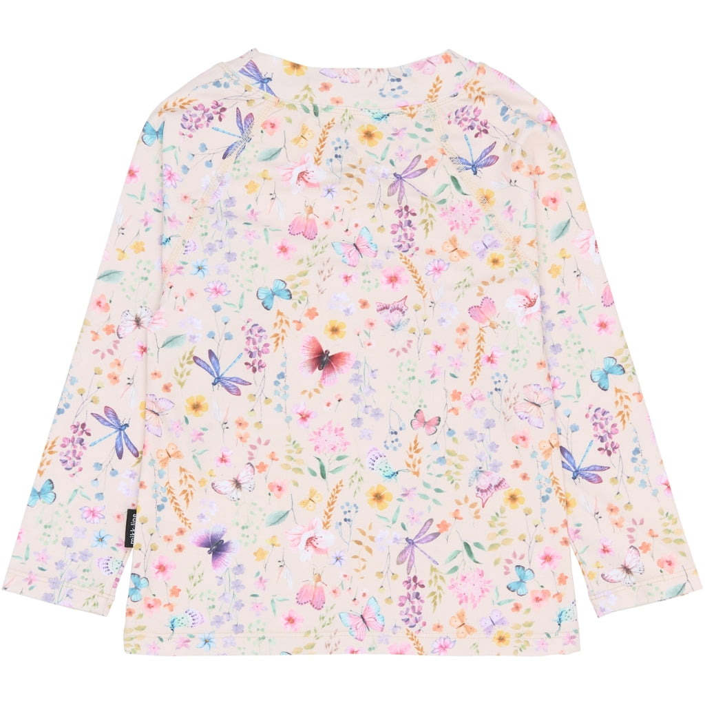 Mikk-Line Badebluse (Mønstret) UV50+ Badetøj Butterfly AOP