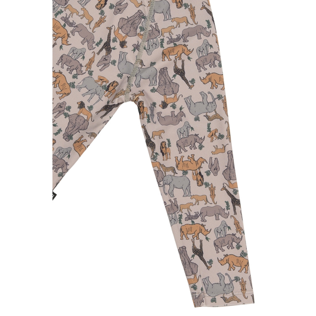 Mikk-Line Badebluse (Mønstret) UV50+ Badetøj Zoo AOP