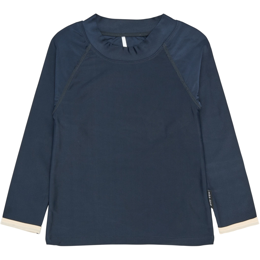 Mikk-Line Badebluse (Mønstret) UV50+ Badetøj Blue Nights
