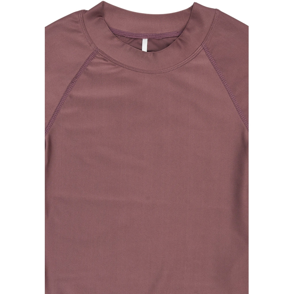 Mikk-Line Badebluse (Mønstret) UV50+ Badetøj Twilight Mauve