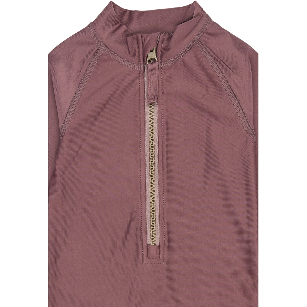 Mikk-Line Badedragt LS UV 50+ Badetøj Twilight Mauve