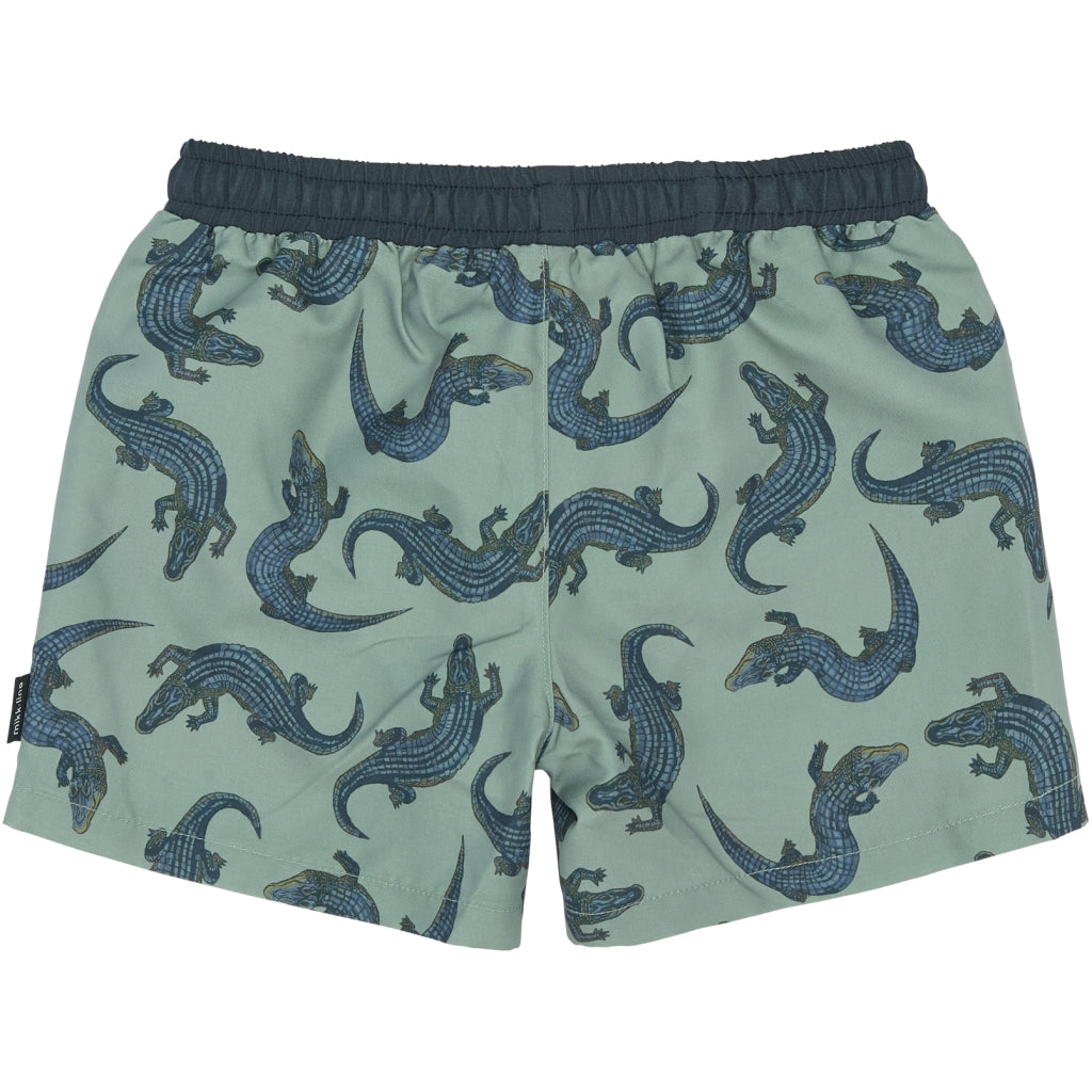 Mikk-Line Badeshorts (Mønstret) UV50+ Badetøj Croco AOP