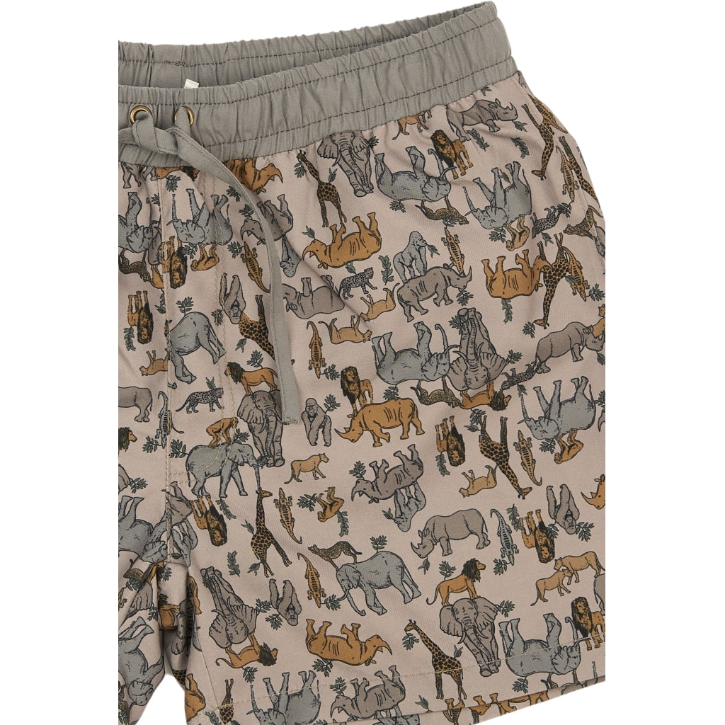 Mikk-Line Badeshorts (Mønstret) UV50+ Badetøj Zoo AOP