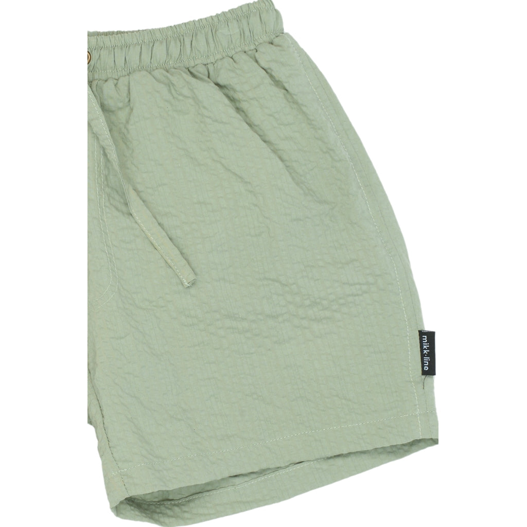 Mikk-Line Badeshorts (Mønstret) UV50+ Badetøj Green Milieu