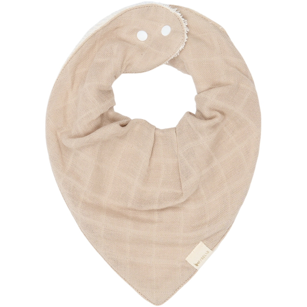 Fabelab Bandana Bib 3-pack - Elephant On The Air Hagesmække og savlesmække Oxford Tan