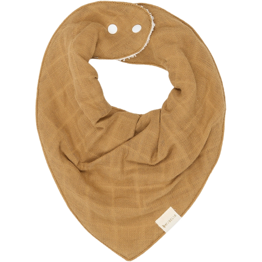 Fabelab Bandana Bib 3-pack - Elephant On The Air Hagesmække og savlesmække Oxford Tan