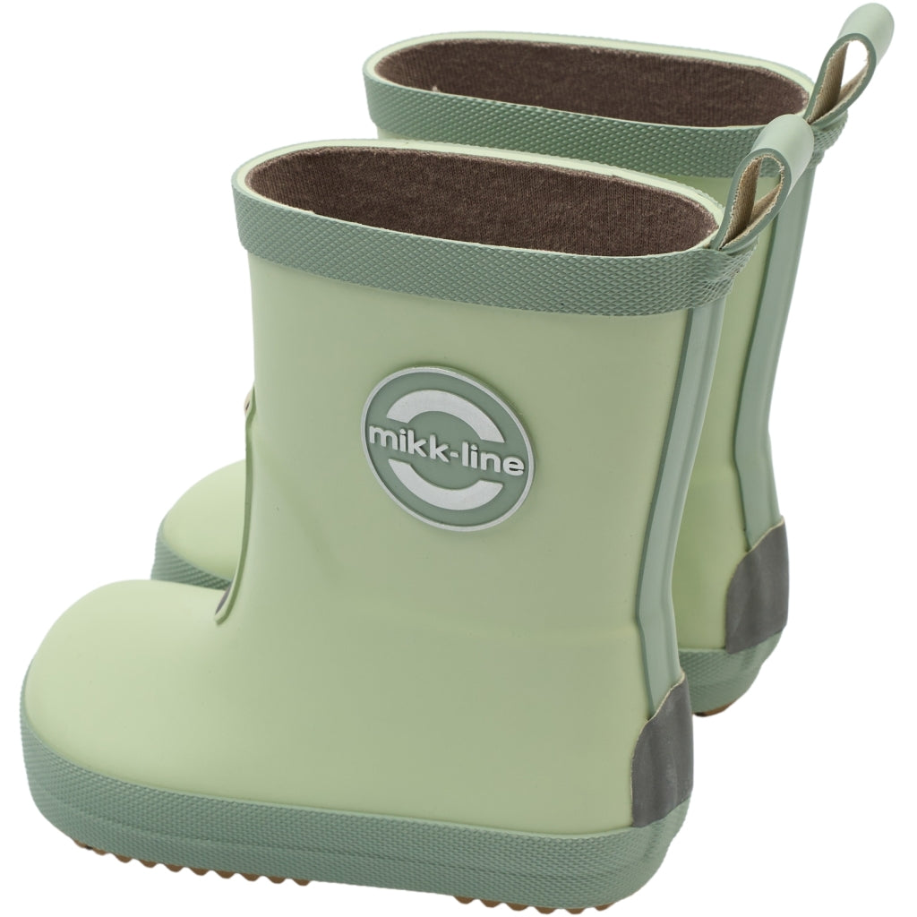 Mikk-Line Barefoot Gummistøvler (3D Fodbold) Barefoot Smoke Green