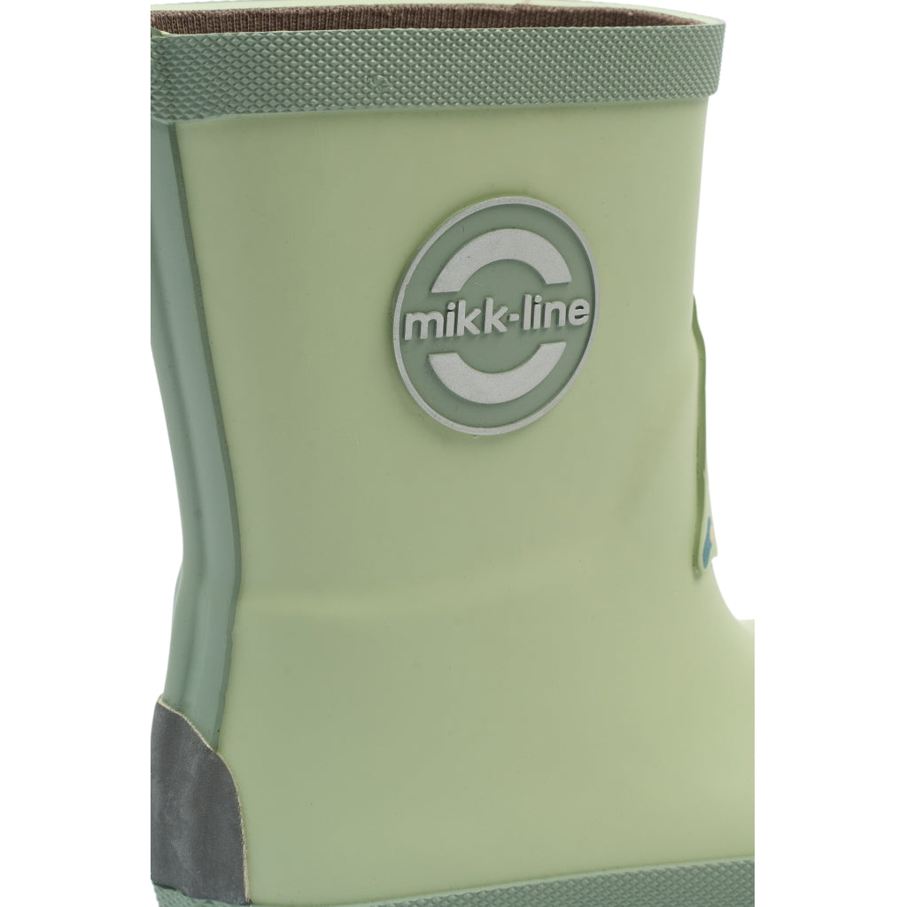 Mikk-Line Barefoot Gummistøvler (3D Fodbold) Barefoot Smoke Green