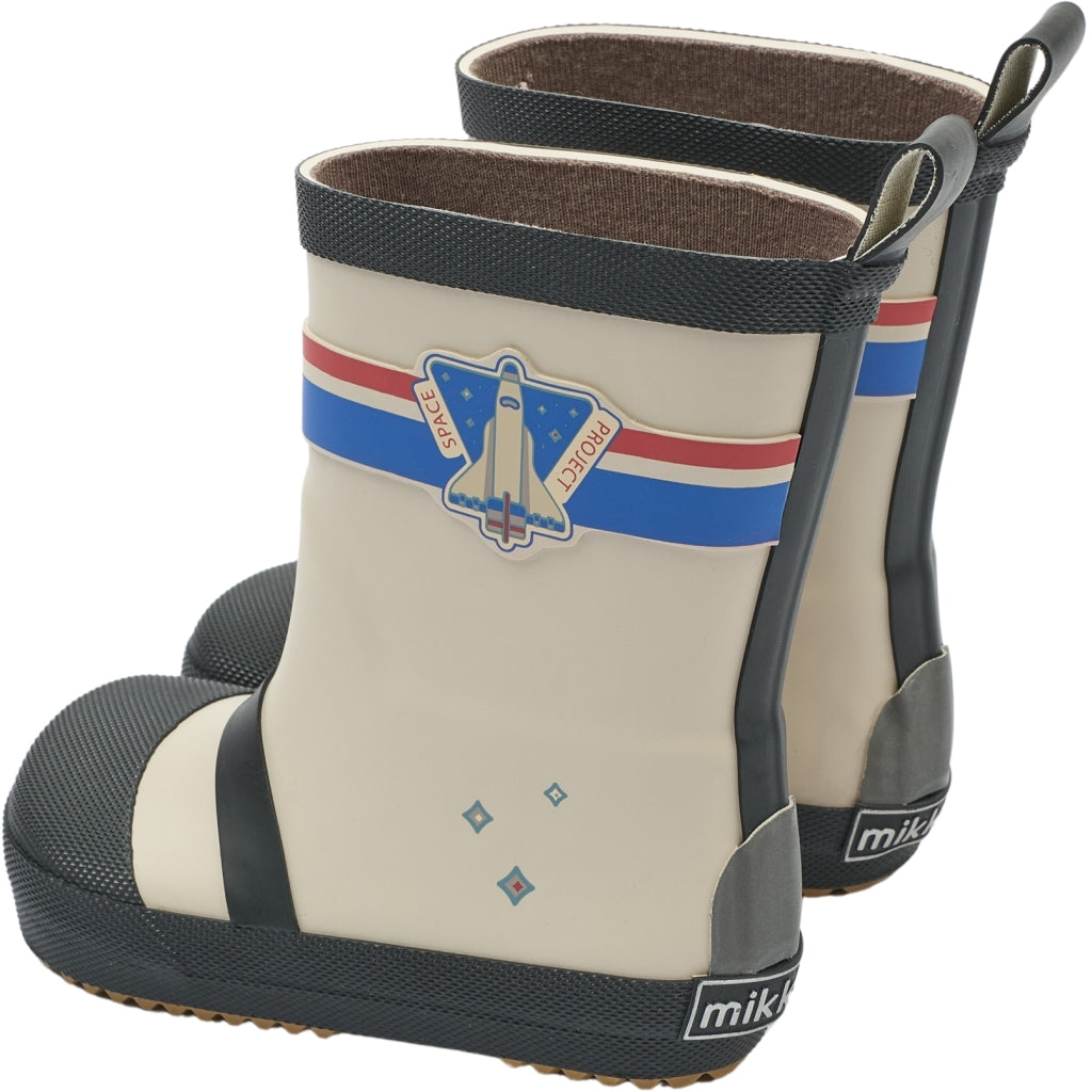 Mikk-Line Barefoot Gummistøvler (Astronaut) Barefoot Oyster Gray
