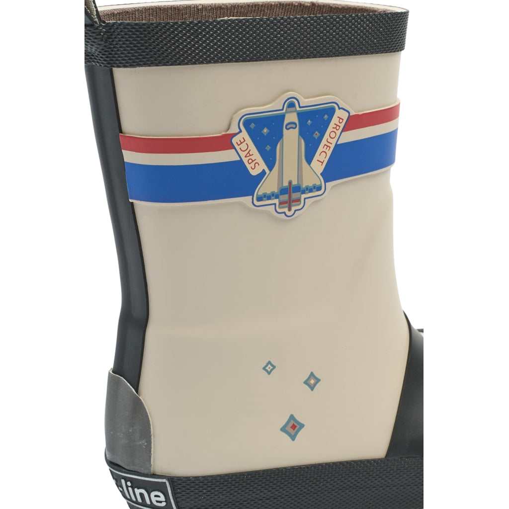 Mikk-Line Barefoot Gummistøvler (Astronaut) Barefoot Oyster Gray