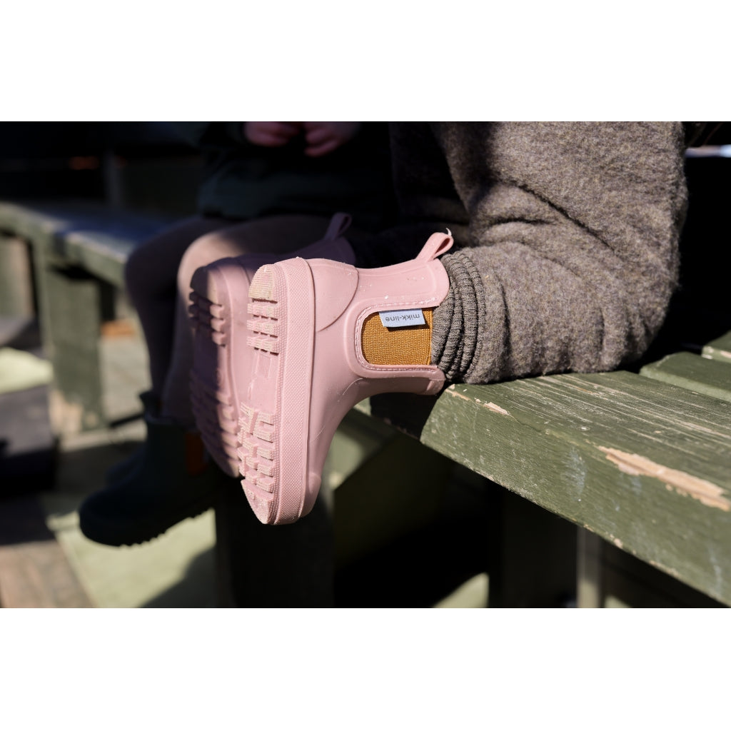 Mikk-Line Barefoot Gummistøvler (Glitter) Rubber Boots Twilight Mauve