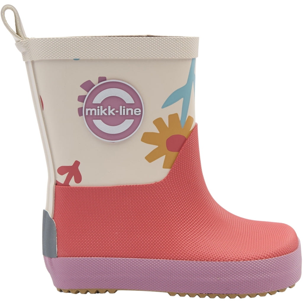 Mikk-Line Barefoot Gummistøvler (Mønstret) Barefoot Retro Flower AOP