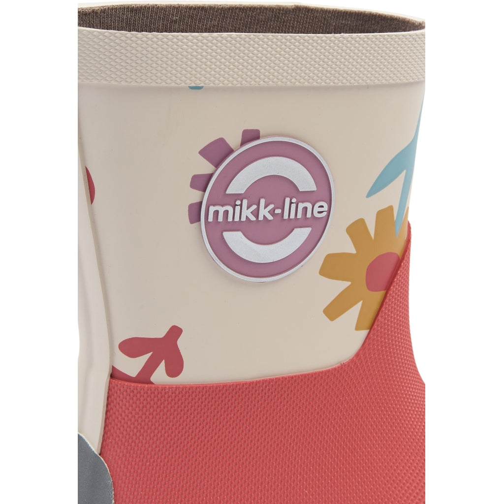 Mikk-Line Barefoot Gummistøvler (Mønstret) Barefoot Retro Flower AOP