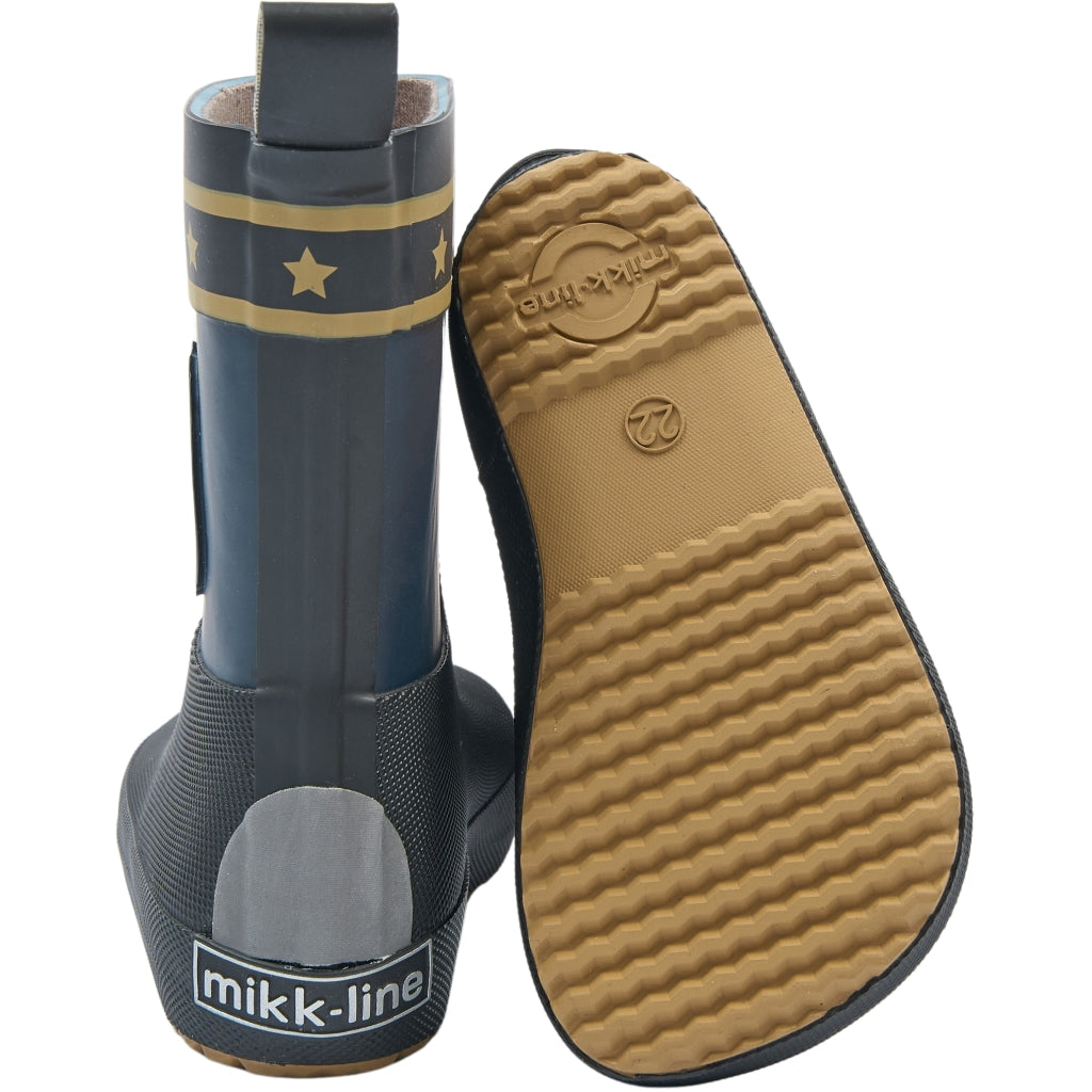 Mikk-Line Barefoot Gummistøvler (Politi) Barefoot Blue Nights