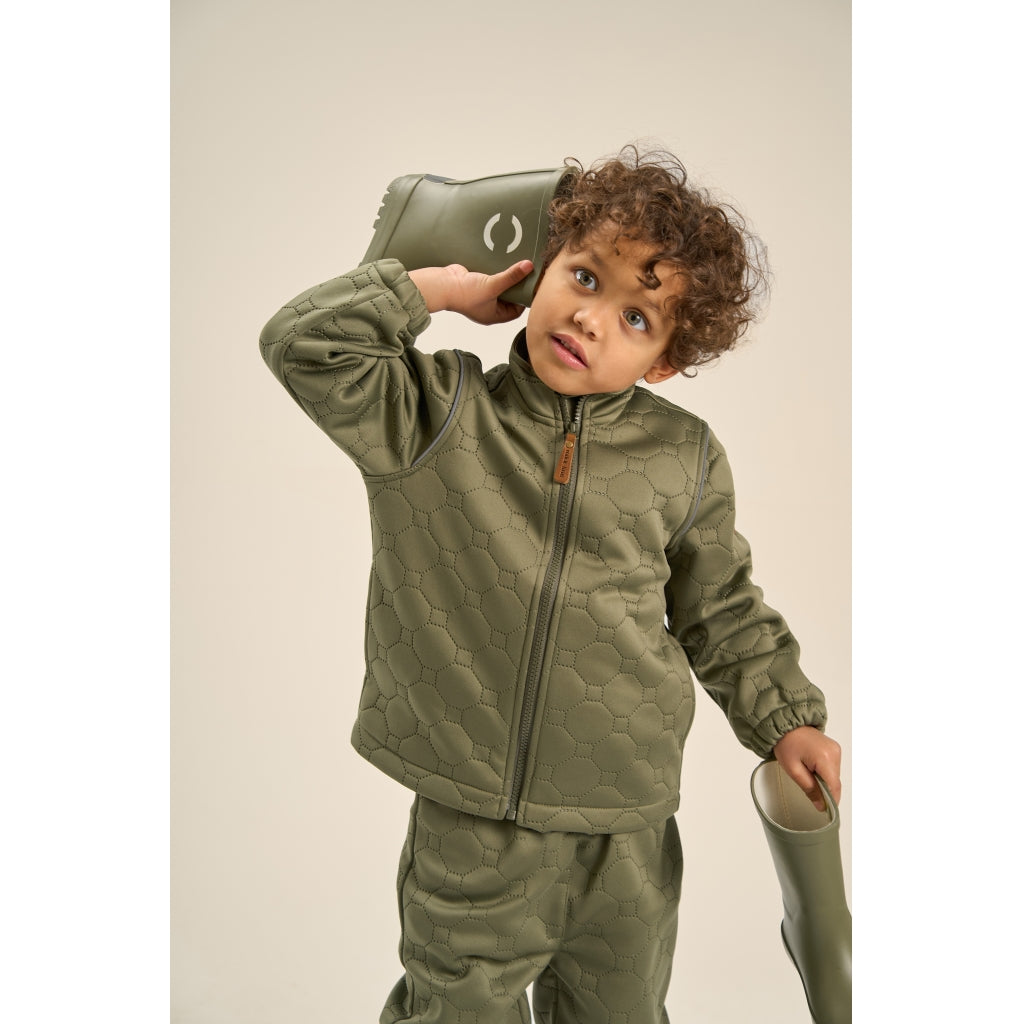Mikk-Line Basic Termosæt Termotøj Dusty Olive