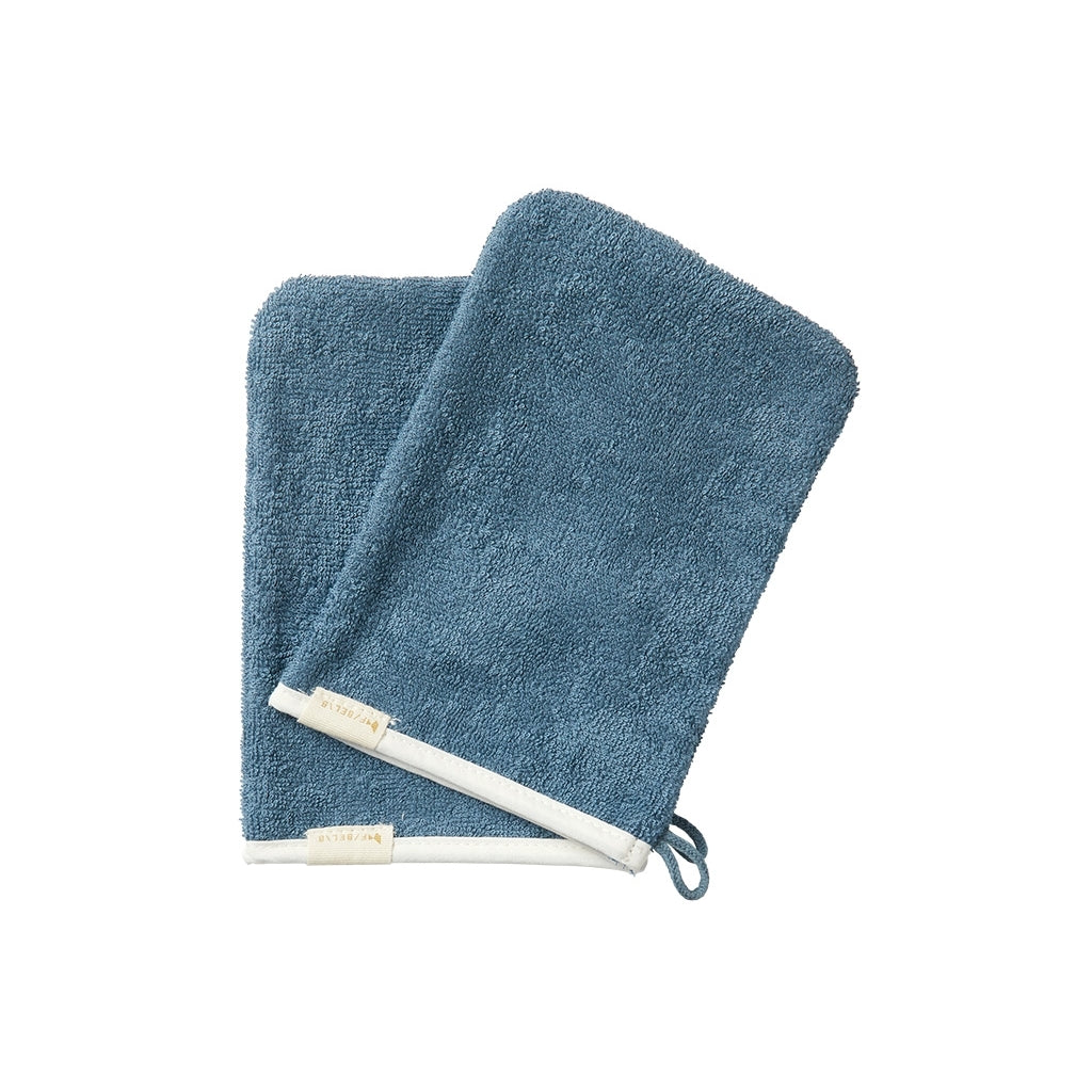 Fabelab Bath Mitts - 2 pack Badekåber Blue Spruce