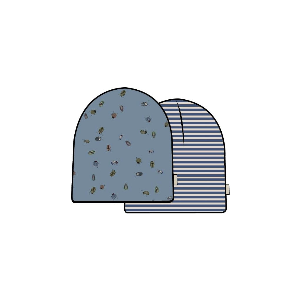 PETIT PIAO Beanie Hat Printed Huer Beetle
