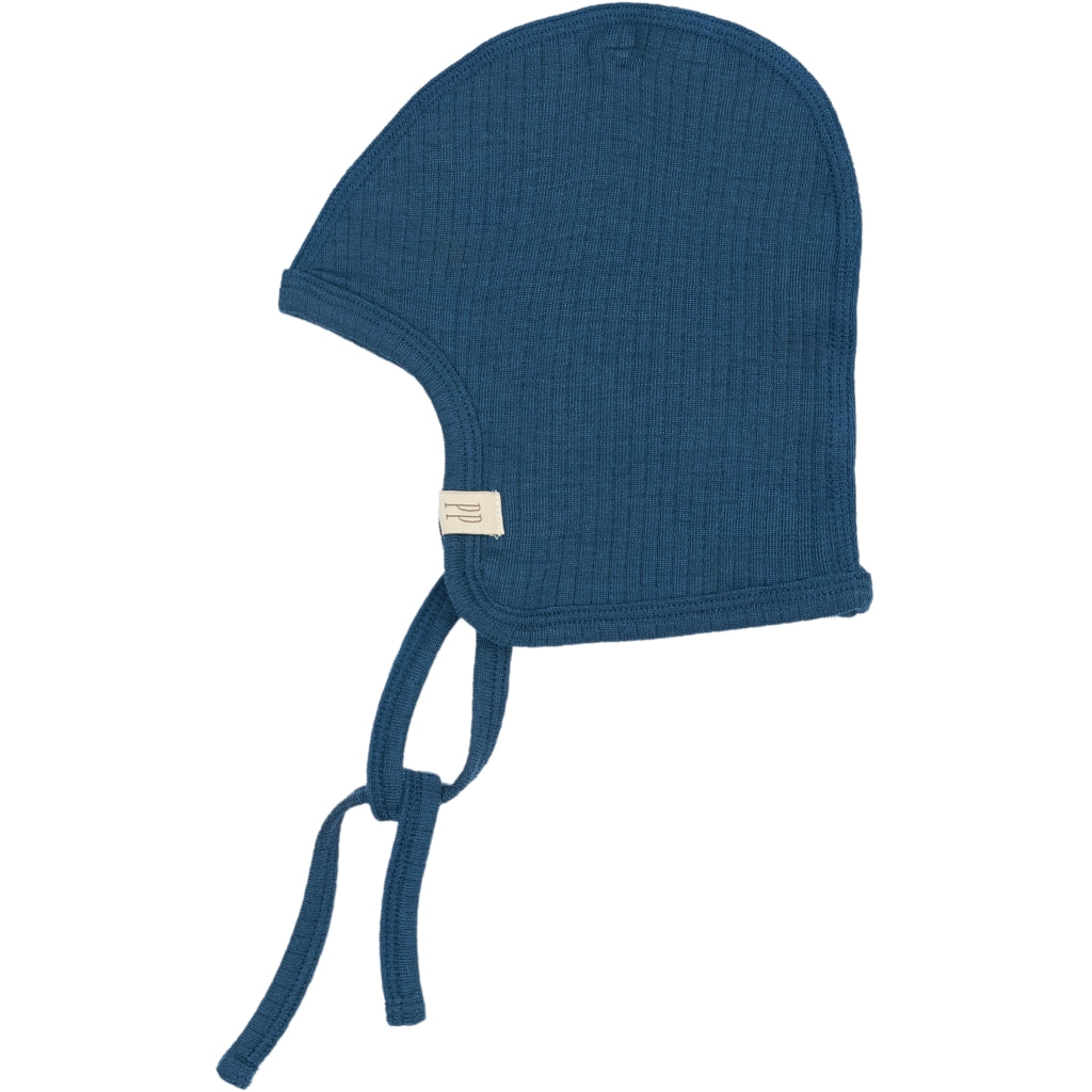 PETIT PIAO Beanie Hat Printed Huer Ensign Blue