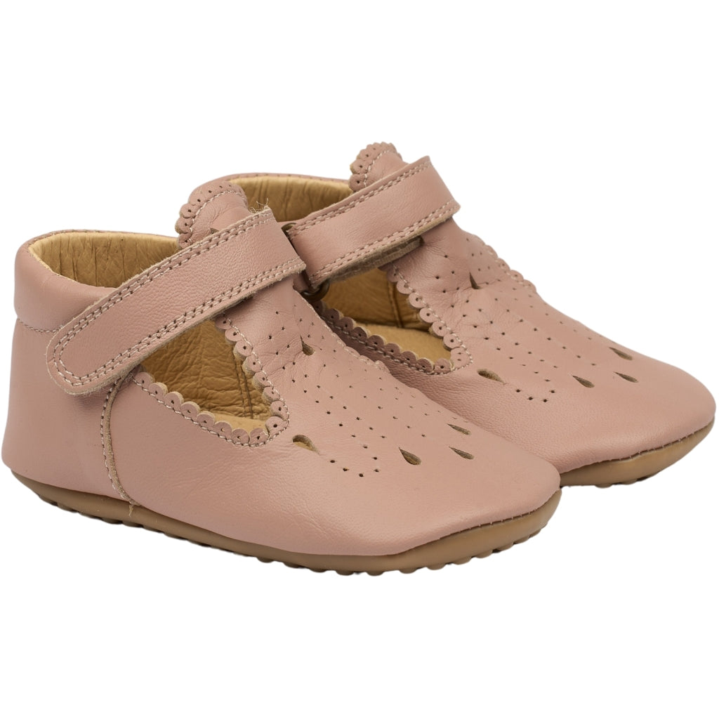 POM POM Beginners™ Ballerina T-bar Slippers Nostalgic Rose