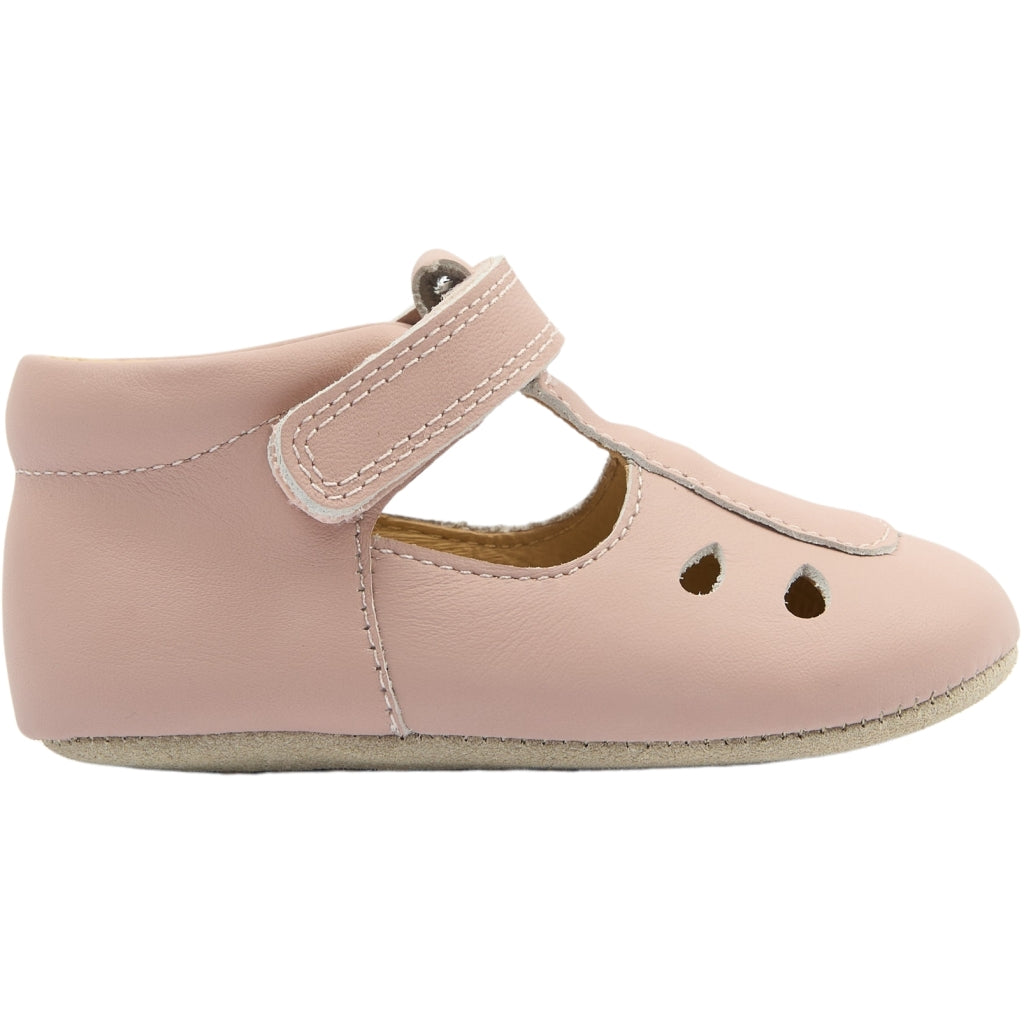 POM POM Beginners Ballerina T-bar NOOS Slippers Old Rose