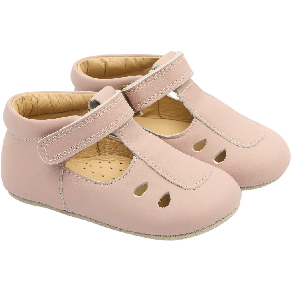 POM POM Beginners Ballerina T-bar NOOS Slippers Old Rose