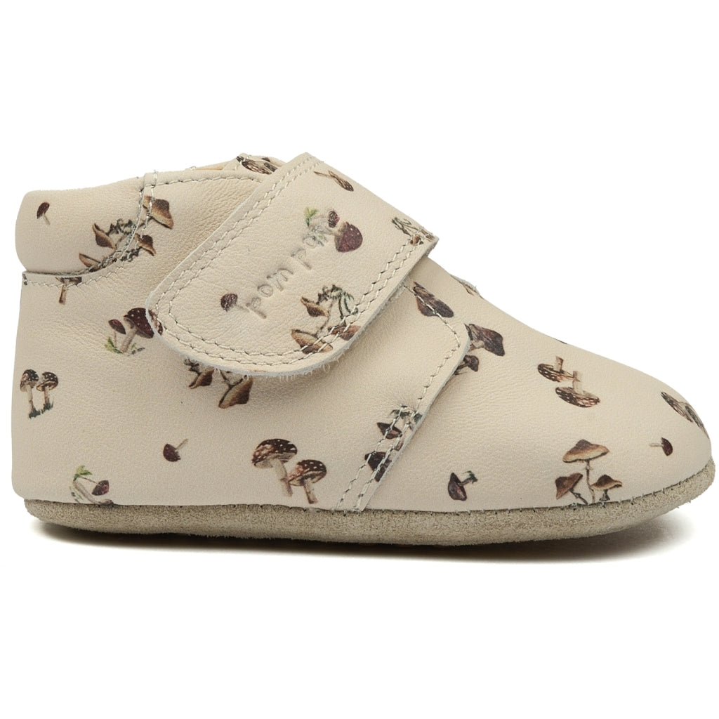 POM POM Beginners™ Velcro Print Slippers Fungi AOP