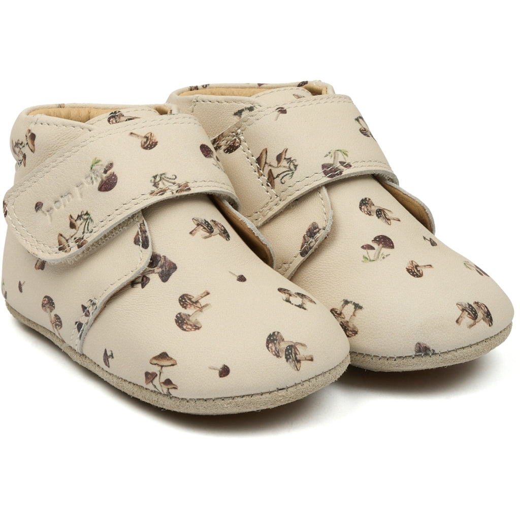POM POM Beginners™ Velcro Print Slippers Fungi AOP