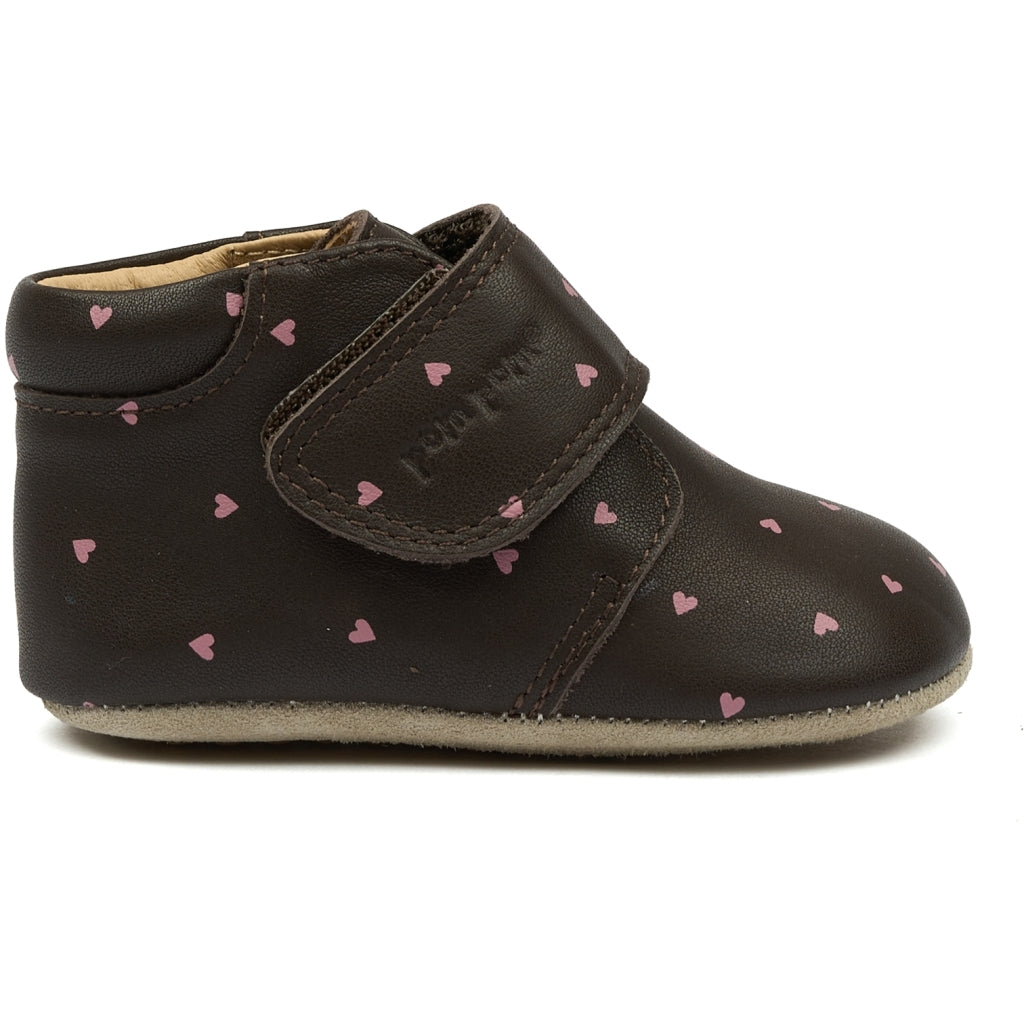 POM POM Beginners™ Velcro Print Slippers Heart AOP