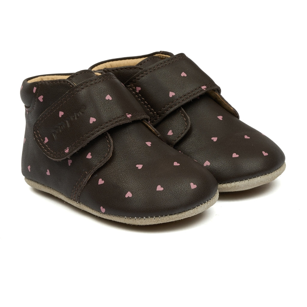 POM POM Beginners™ Velcro Print Slippers Heart AOP