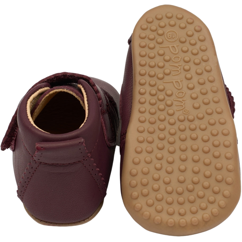 POM POM Beginners™ Velcro Scallops Beginners Dark Burgendy