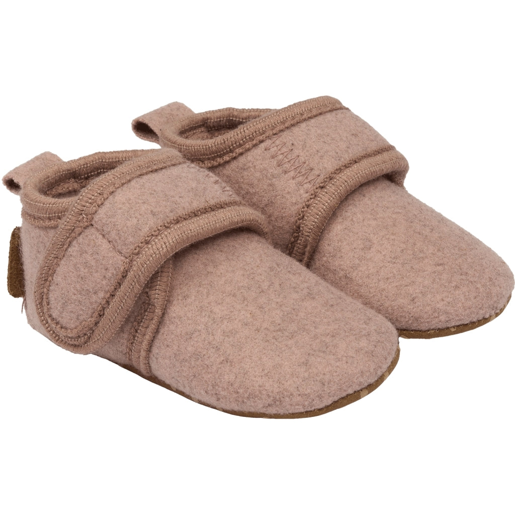 POM POM Beginners™ Wool Slippers Adobe Rose