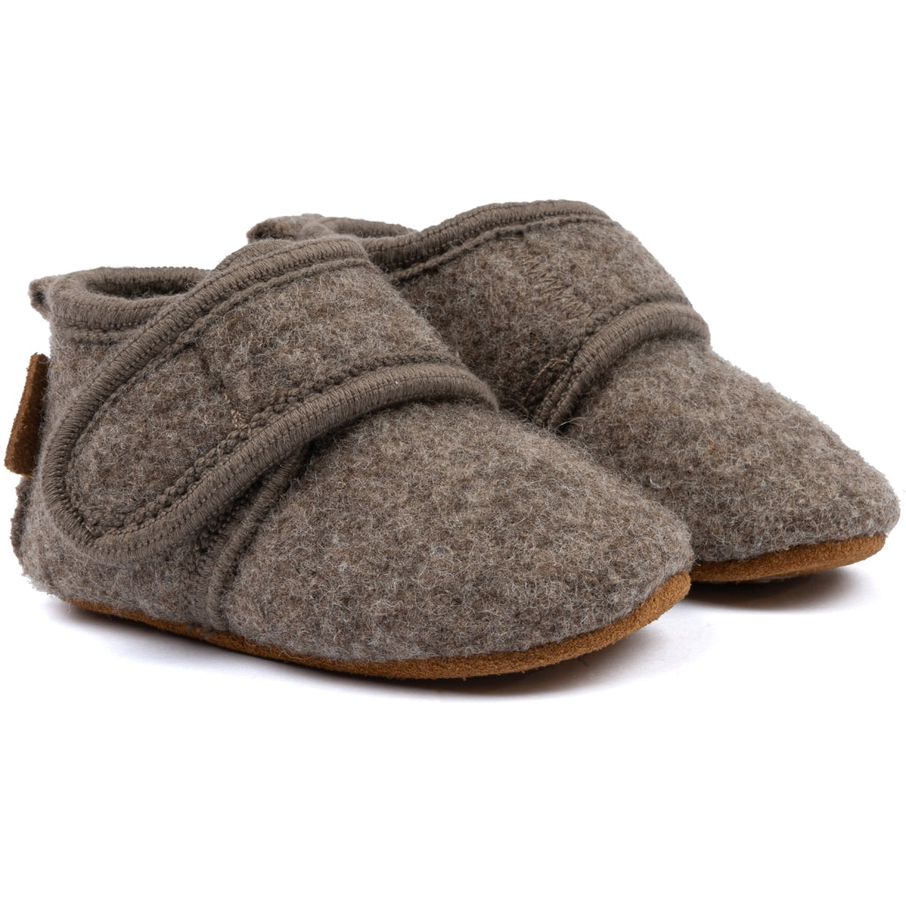 POM POM Beginners™ Wool Slippers Melange Denver