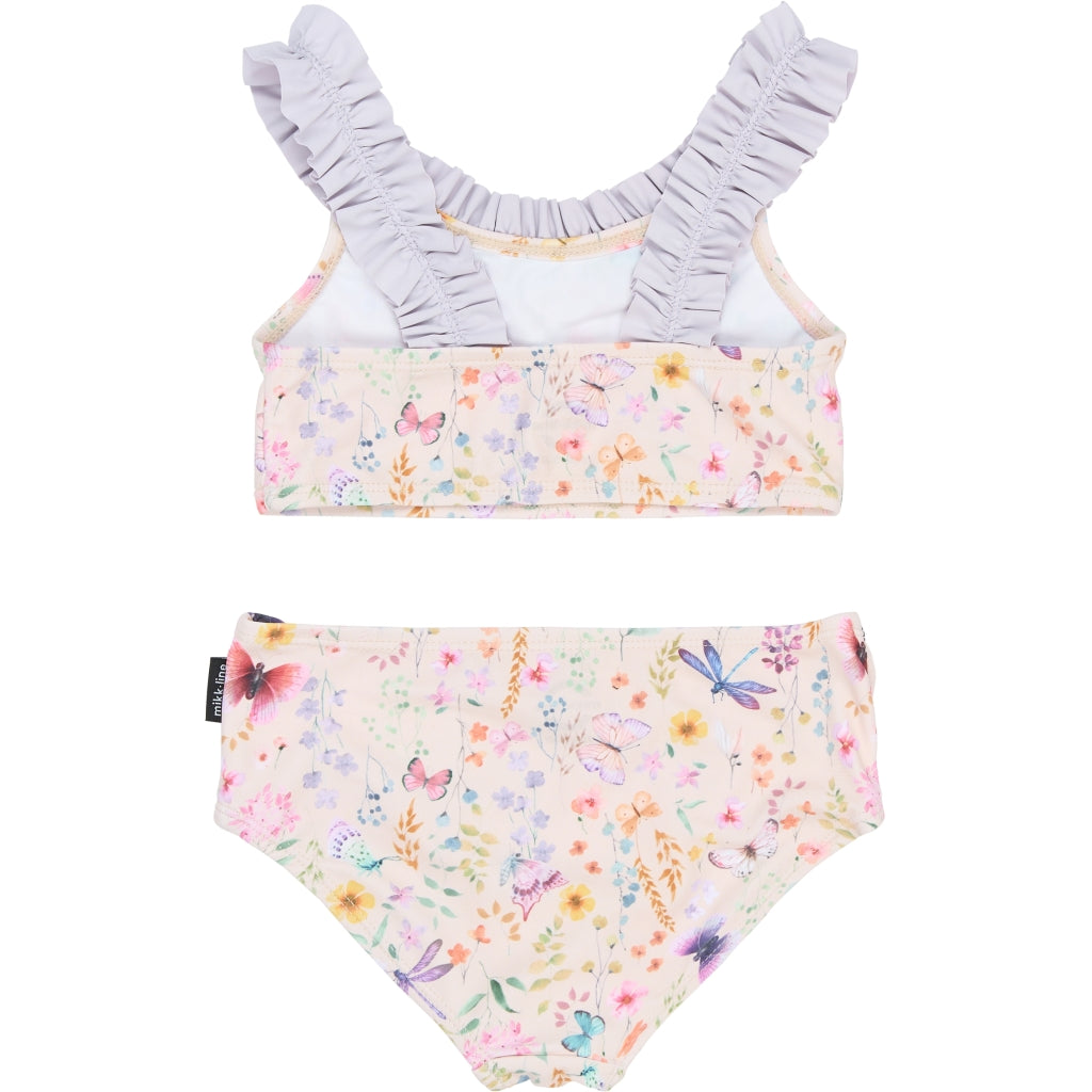 Mikk-Line Bikini (Mønstret) Badetøj Butterfly AOP