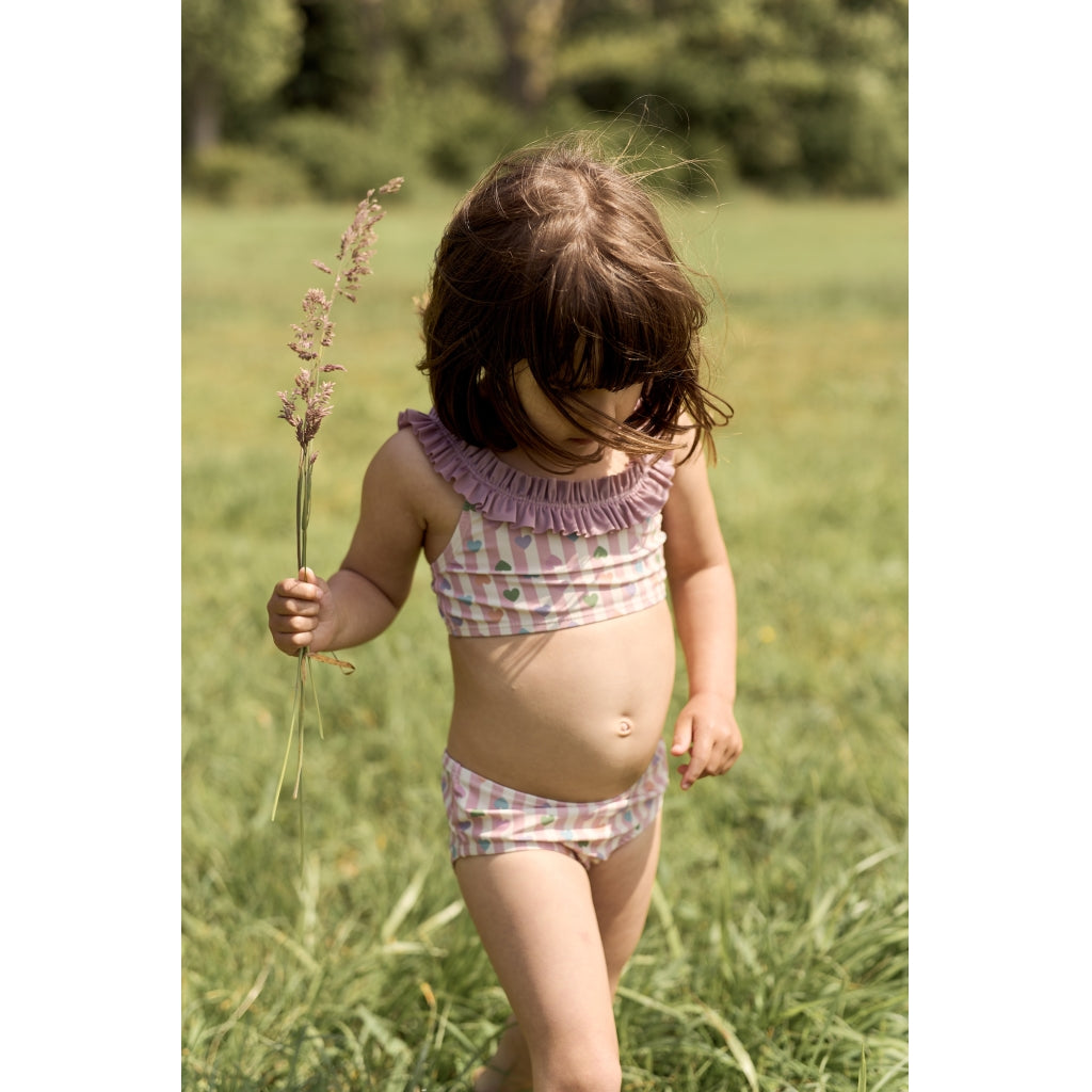 Mikk-Line Bikini (Mønstret) Badetøj Heart AOP