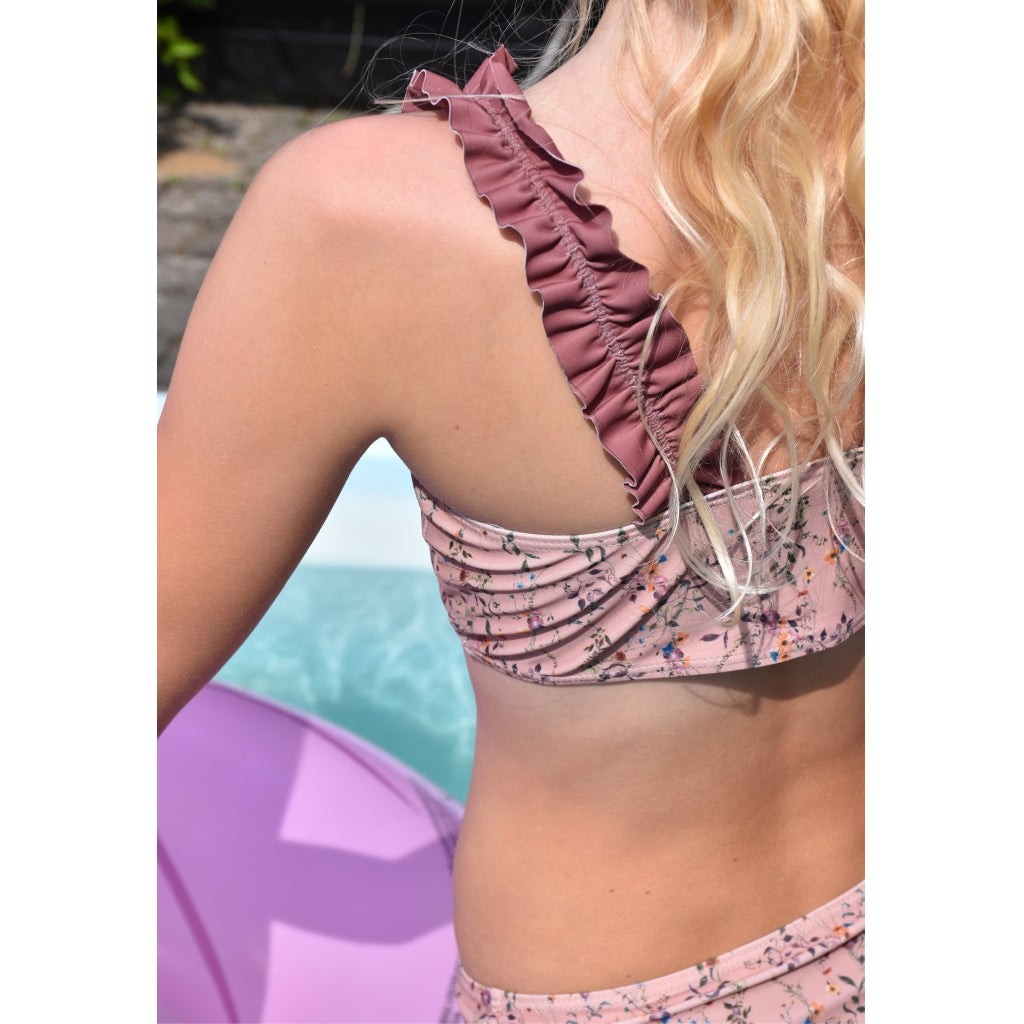 Mikk-Line Bikini m. Print Badetøj Nougat