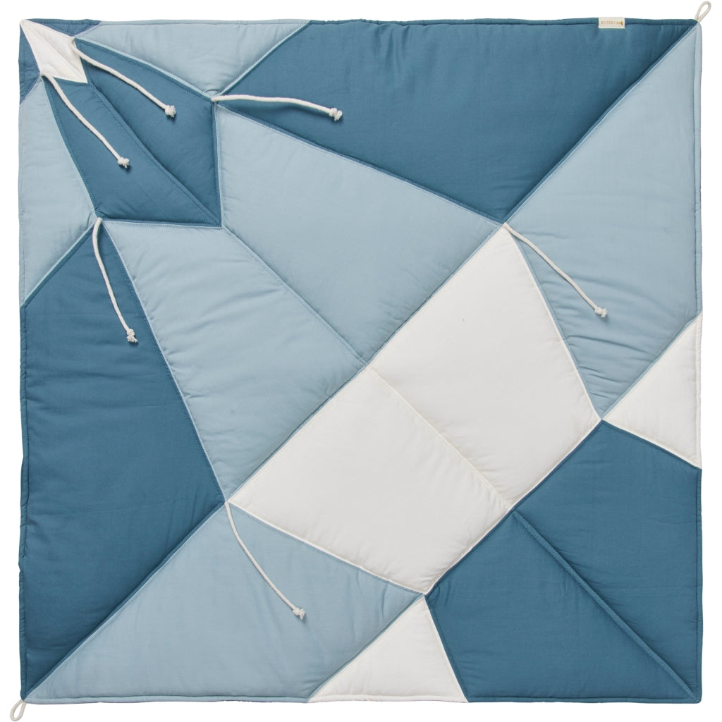 Fabelab Blanket - Play Fold Bird Blankets Blue Spruce