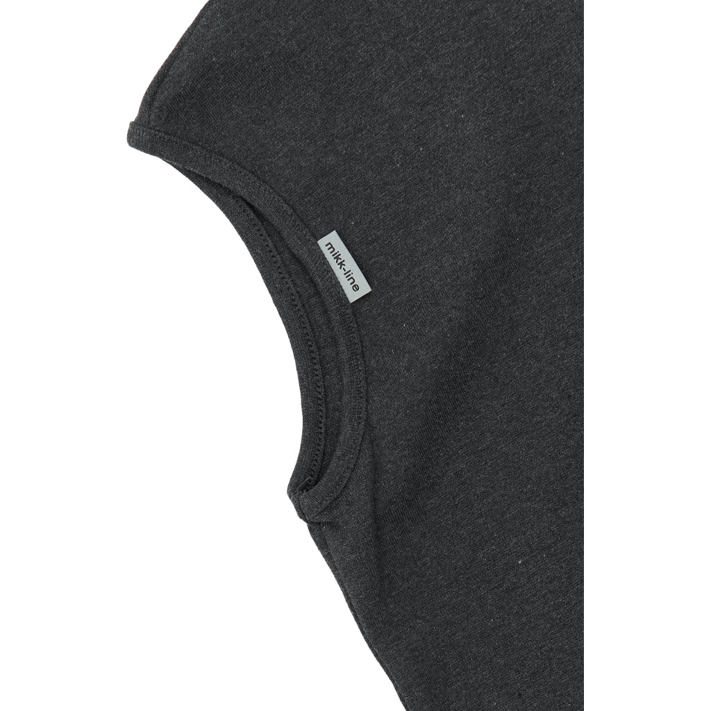 Mikk-Line Bomuld Elefanthue (Enkeltlag) Huer Dark Grey Melange