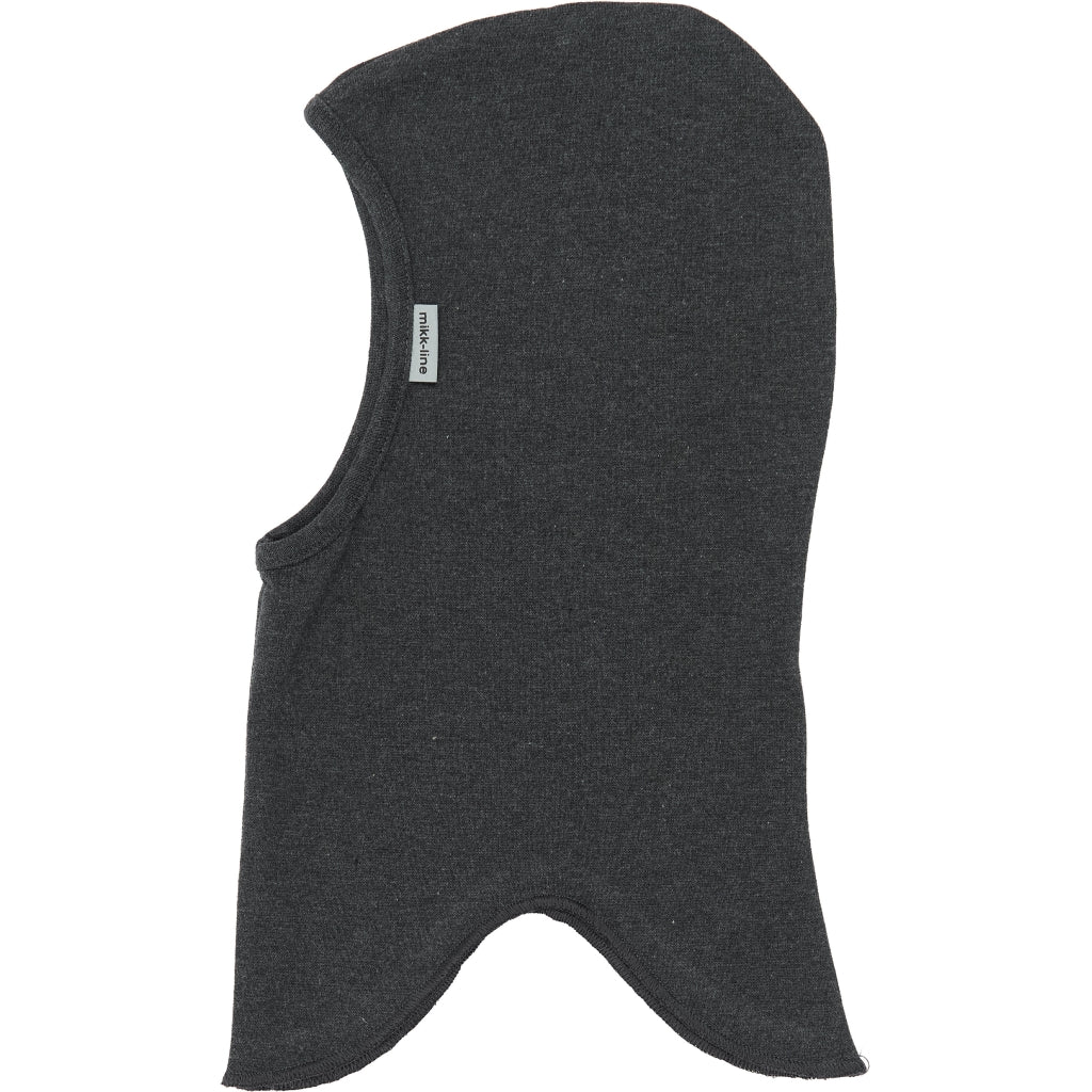Mikk-Line Bomuld Elefanthue (Enkeltlag) Huer Dark Grey Melange