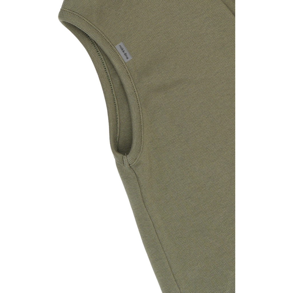 Mikk-Line Bomuld Elefanthue (Enkeltlag) Huer Dusty Olive